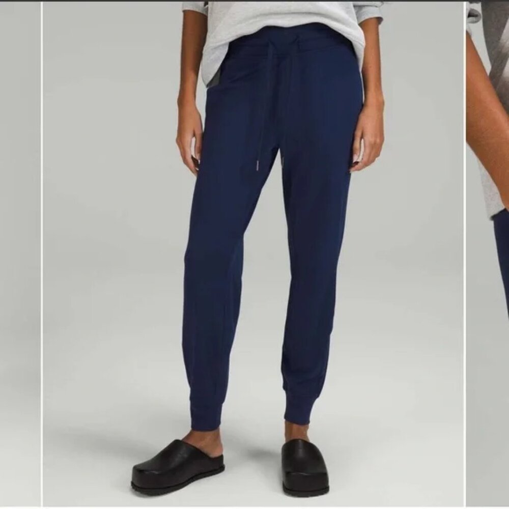 Lululemon Ready to Rulu High Rise Jogger Pants- navy 8